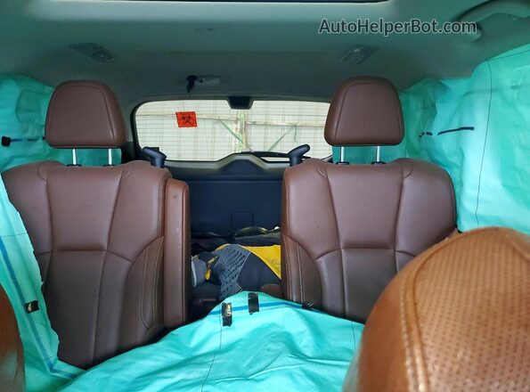 4S4WMARD8L3408920 2020 SUBARU ASCENT Gray Widok tylnych siedzeń