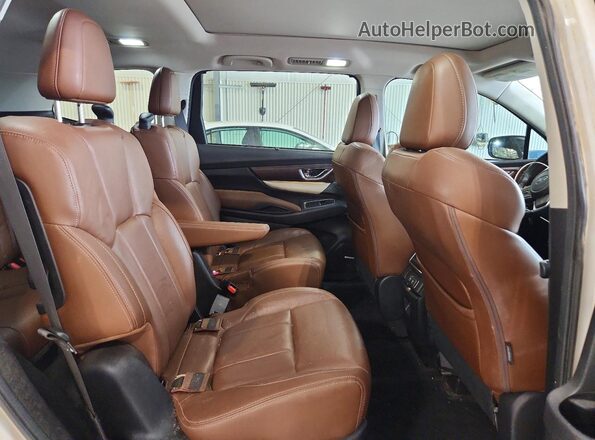 4S4WMARD8L3431694 2020 SUBARU ASCENT White Widok wnętrza z tyłu