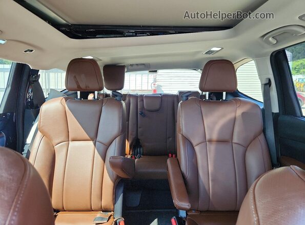 4S4WMARD8L3432313 2020 SUBARU ASCENT Blue Widok tylnych siedzeń
