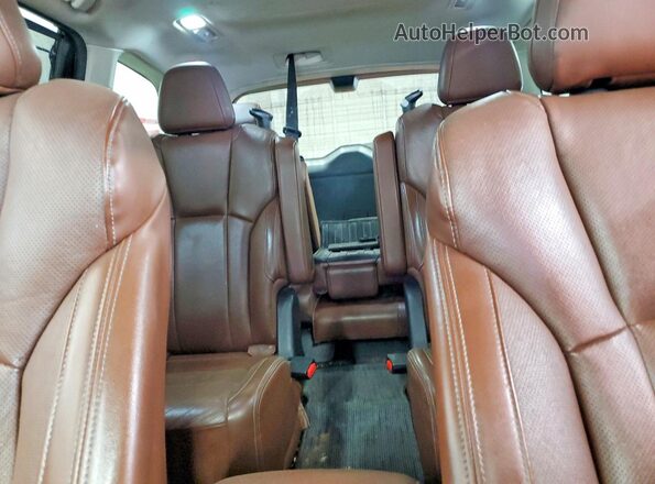 4S4WMARDXK3446390 2019 SUBARU ASCENT White უკანა სავარძლების ხედი