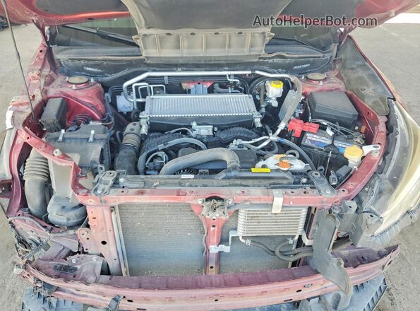 4S4WMARDXL3465376 2020 SUBARU ASCENT Maroon Շարժիչի բաժամունքի տեսք