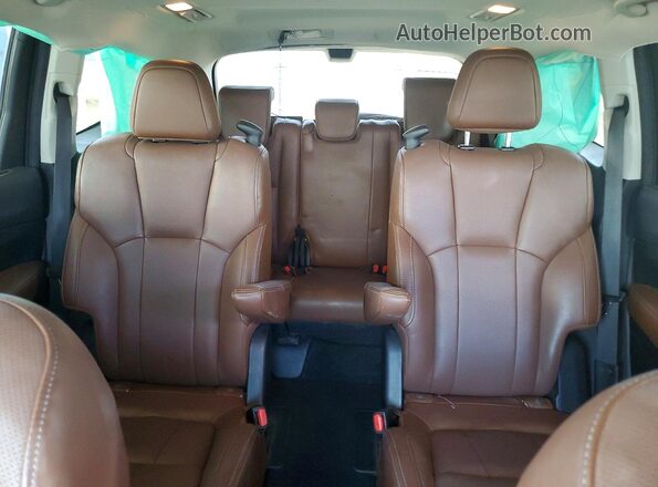 4S4WMARDXL3465376 2020 SUBARU ASCENT Maroon Հետևի նստատեղերի տեսք