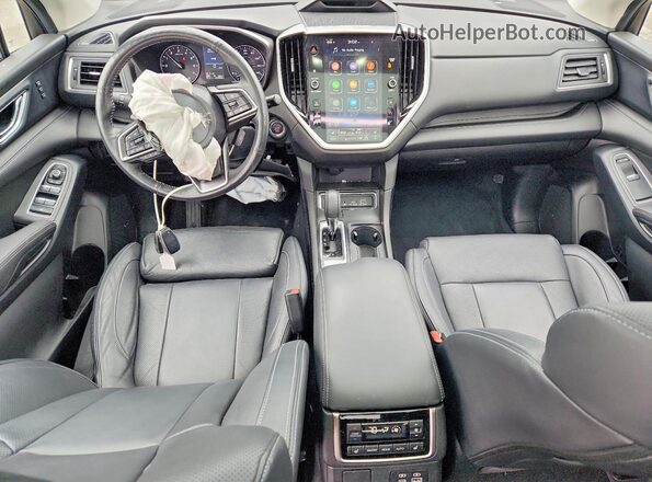 4S4WMAUD3P3444852 2023 SUBARU ASCENT Silver Առջևի վահանակի տեսք