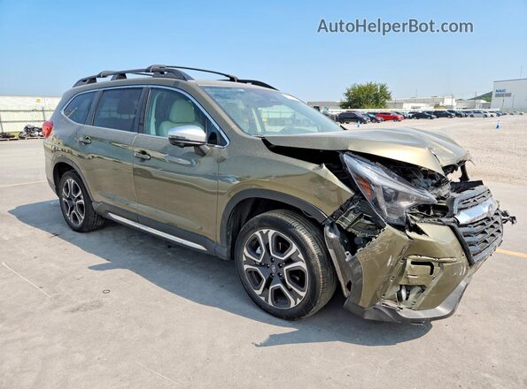 4S4WMAUD9P3437677 2023 SUBARU ASCENT Зеленый Передняя правая четверть