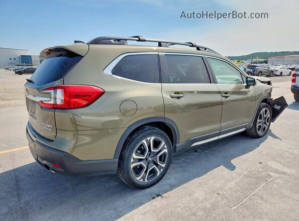 4S4WMAUD9P3437677 2023 SUBARU ASCENT Зеленый Задняя правая четверть