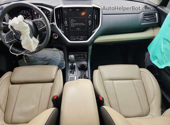4S4WMAUD9P3447299 2023 SUBARU ASCENT Black Вид панелі приладів