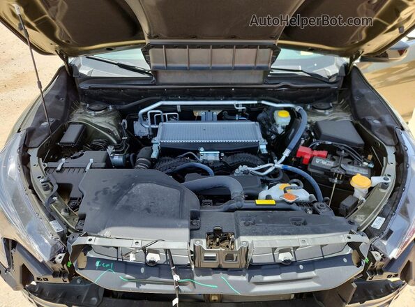 4S4WMAUDXS3442802 2025 SUBARU ASCENT Зеленый Вид подкапотного пространства