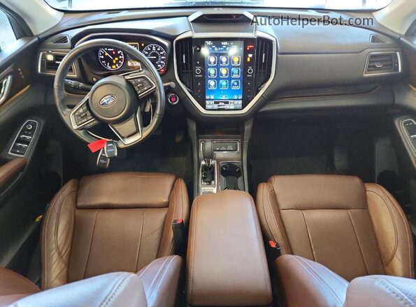 4S4WMAWD0P3420781 2023 SUBARU ASCENT Gray Вид панелі приладів