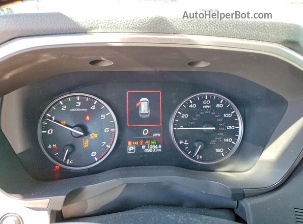 4S4WMAWD5P3401935 2023 SUBARU ASCENT Зеленый Вид щитка приборов