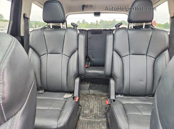 4S4WMAWD6P3426438 2023 SUBARU ASCENT Burgundy Rear seats view