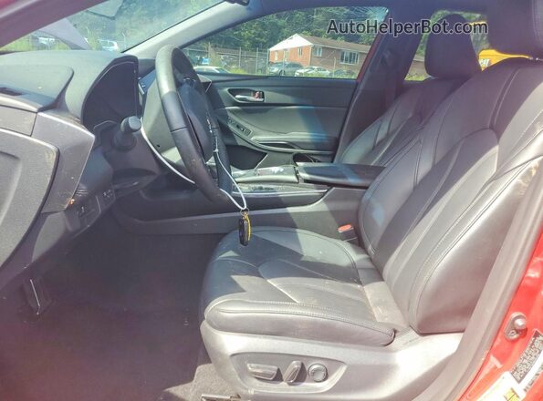 4T1AA1AB4MU005686 2021 TOYOTA AVALON Red Вид салону спереду