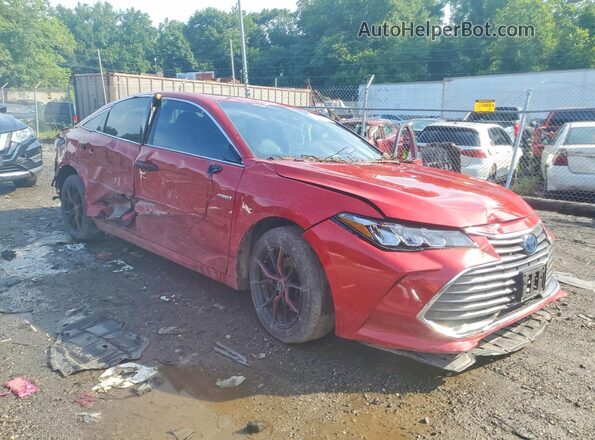 4T1AA1AB4MU005686 2021 TOYOTA AVALON Red Передня права чверть