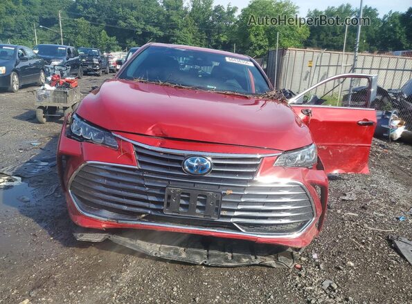 4T1AA1AB4MU005686 2021 TOYOTA AVALON Red Вид спереду