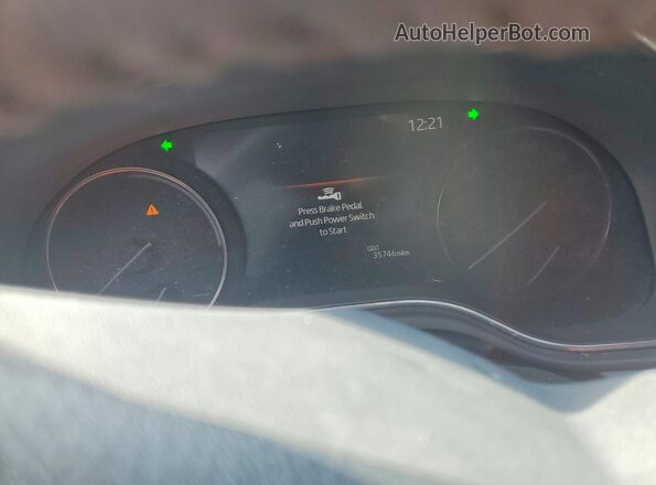 4T1AA1AB4MU005686 2021 TOYOTA AVALON Red Вид щитка приладів