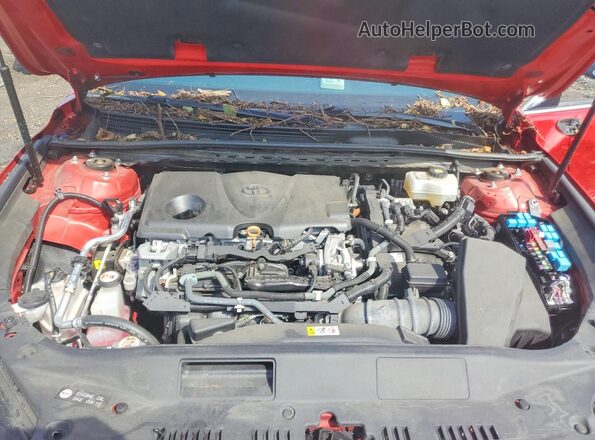 4T1AA1AB4MU005686 2021 TOYOTA AVALON Red Вид задньої частини салону