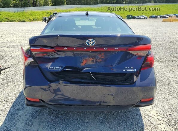 4T1AA1AB9MU003223 2021 TOYOTA AVALON Синий Вид сзади