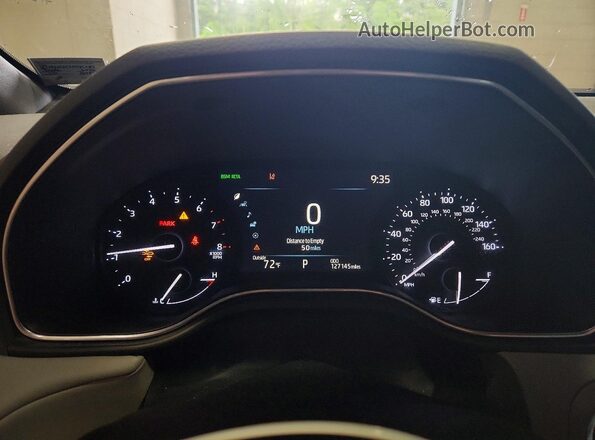 4T1AZ1FB5LU049289 2020 TOYOTA AVALON Blue Widok zestawu wskaźników