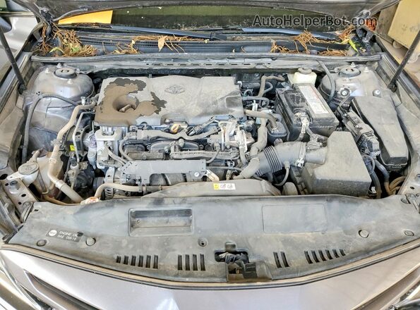 4T1B11HK2JU043567 2018 TOYOTA CAMRY Gray Սալոնի հետևի տեսք