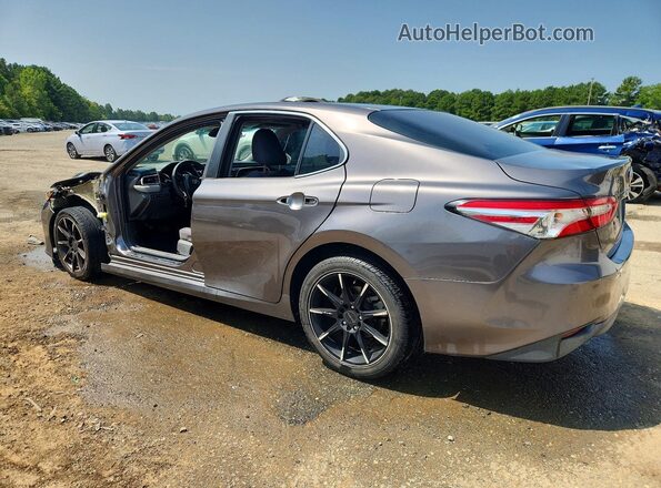 4T1B11HK2JU077315 2018 TOYOTA CAMRY Gray Tył lewy