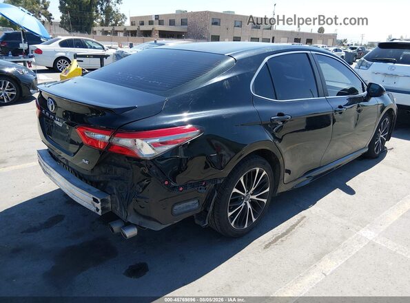 4T1B11HK2JU579032 2018 TOYOTA CAMRY Black Задня права чверть