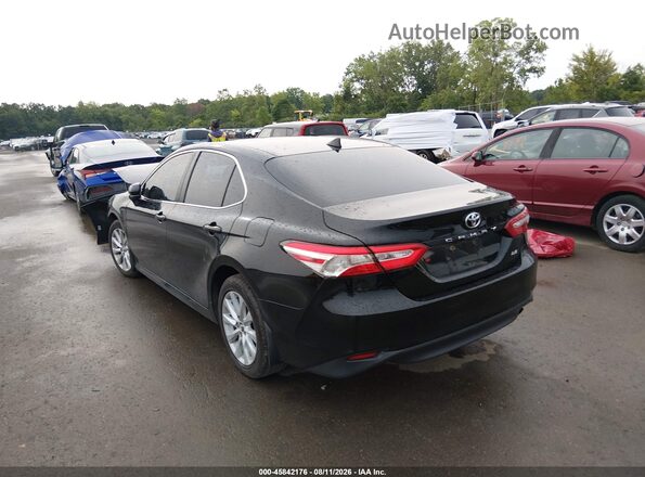 4T1B11HK2KU760729 2019 TOYOTA CAMRY Black უკანა მარცხენა
