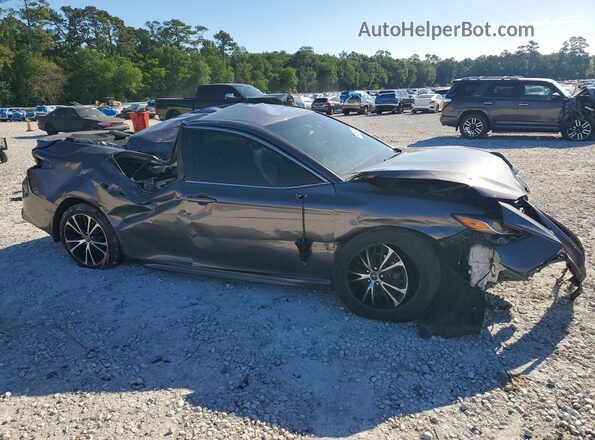 4T1B11HK5JU077874 2018 TOYOTA CAMRY Gray Front right