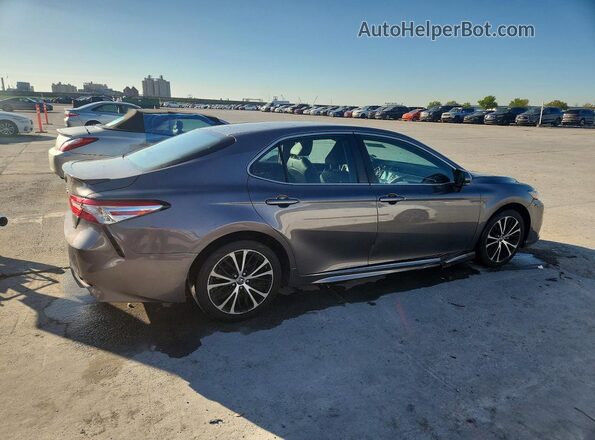 4T1B11HK5JU079804 2018 TOYOTA CAMRY Gray Հետևի աջ