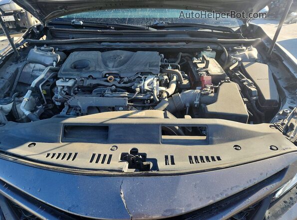 4T1B11HK5JU079804 2018 TOYOTA CAMRY Gray Սալոնի հետևի տեսք