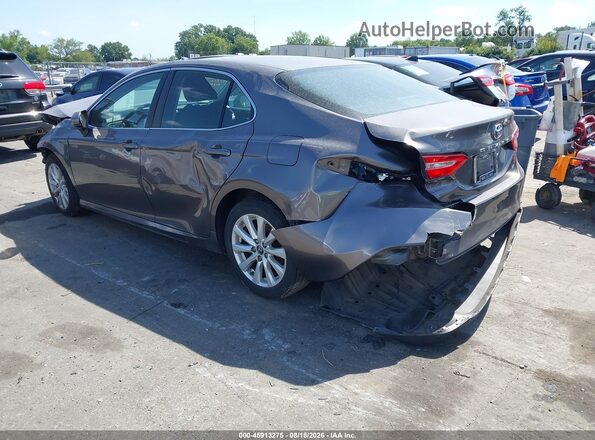 4T1B11HK5JU088809 2018 TOYOTA CAMRY Gray Հետևի ձախ