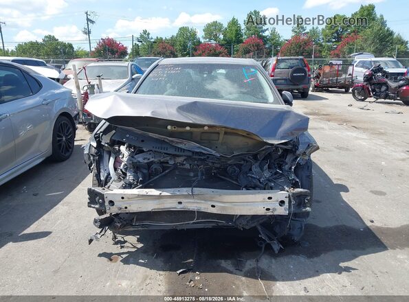 4T1B11HK5JU088809 2018 TOYOTA CAMRY Gray Առջևի վահանակի տեսք
