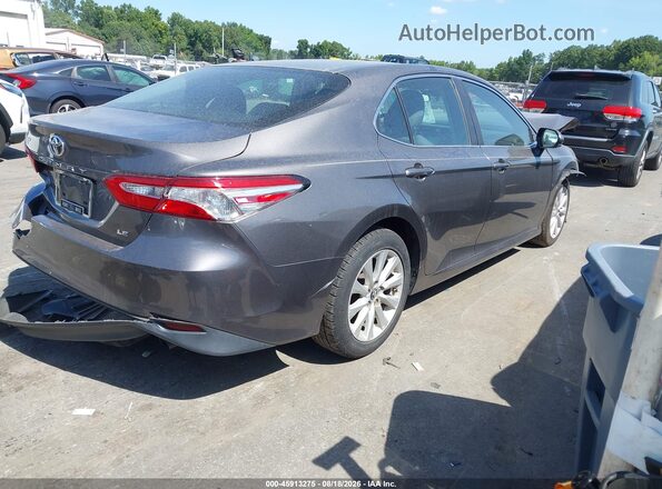 4T1B11HK5JU088809 2018 TOYOTA CAMRY Gray Հետևի աջ