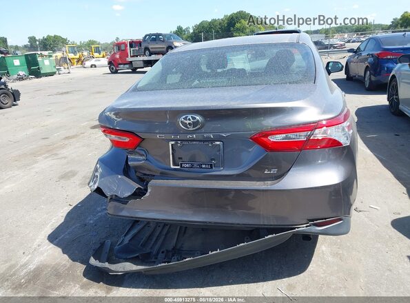 4T1B11HK5JU088809 2018 TOYOTA CAMRY Gray 