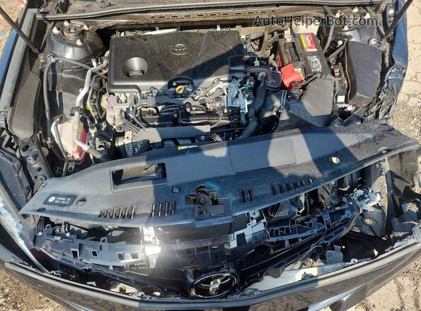4T1B11HK5JU538636 2018 TOYOTA CAMRY Black Widok wnętrza z tyłu