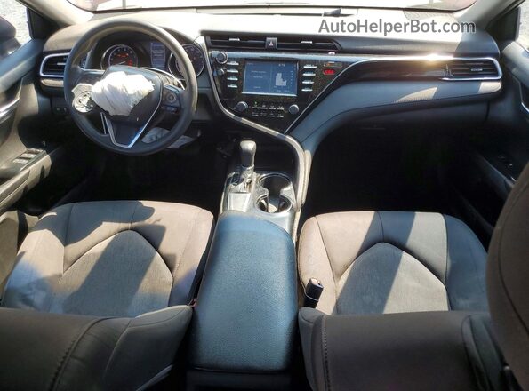 4T1B11HK5JU608975 2018 TOYOTA CAMRY Burgundy Առջևի վահանակի տեսք