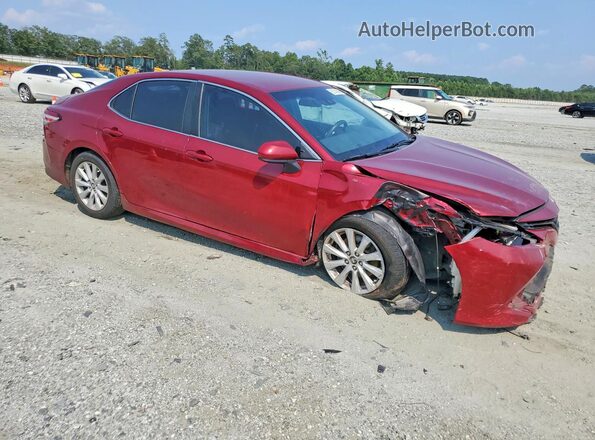 4T1B11HK5JU608975 2018 TOYOTA CAMRY Burgundy Առջևի աջ