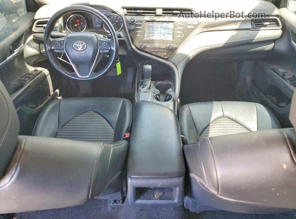 4T1B11HK5KU248415 2019 TOYOTA CAMRY Blue წინა პანელის ხედი