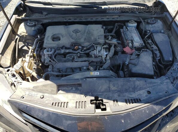 4T1B11HK5KU248415 2019 TOYOTA CAMRY Blue უკანა სალონის ხედი