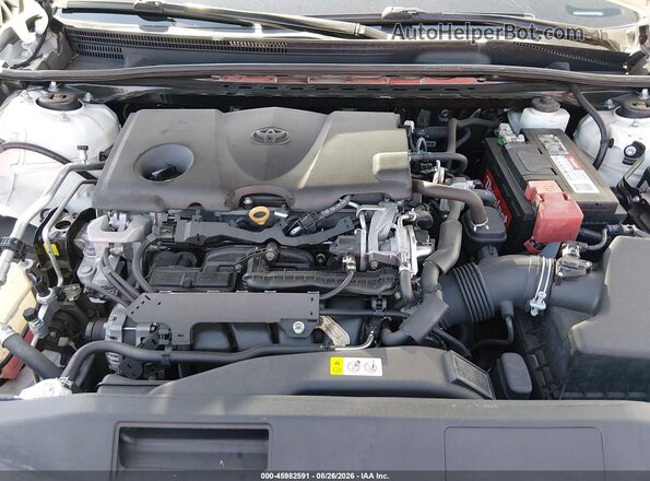 4T1B11HK6KU799470 2019 TOYOTA CAMRY White Вид ззаду
