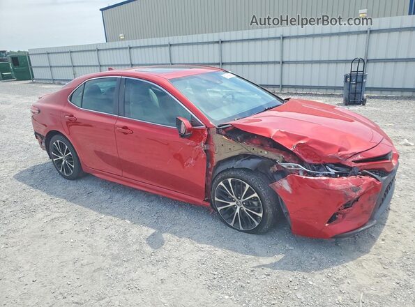 4T1B11HKXKU246725 2019 TOYOTA CAMRY Red Առջևի աջ