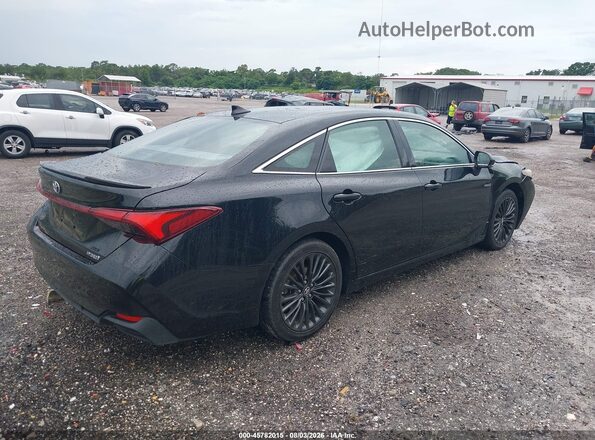 4T1B21FB4KU005405 2019 TOYOTA AVALON HYBRID Black Հետևի աջ