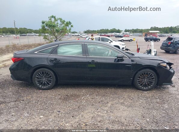 4T1B21FB4KU005405 2019 TOYOTA AVALON HYBRID Black Սալոնի հետևի տեսք