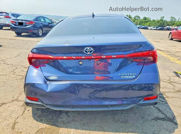 4T1B21FB4KU007770 2019 TOYOTA AVALON Синий Вид сзади
