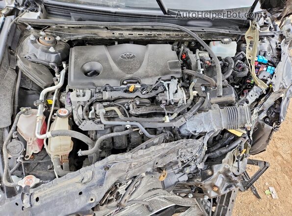 4T1B21HK5KU516148 2019 TOYOTA CAMRY Charcoal Vista interior trasera
