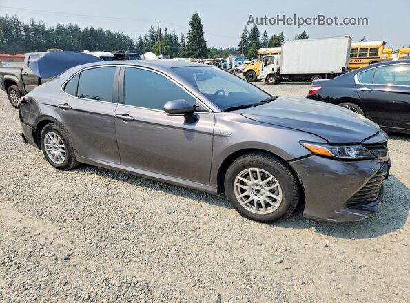 4T1B31HK5KU516938 2019 TOYOTA CAMRY Gray წინა მარჯვენა