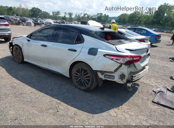 4T1B61HK5KU178240 2019 TOYOTA CAMRY Белый Задняя левая четверть