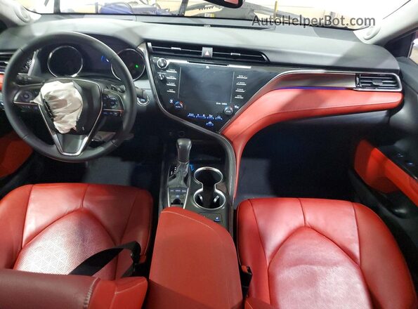 4T1B61HK5KU297907 2019 TOYOTA CAMRY White Widok deski rozdzielczej