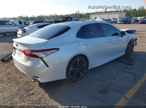 4T1B61HK7JU078994 2018 TOYOTA CAMRY White Հետևի աջ