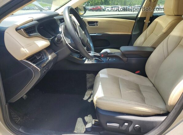4T1BD1EB0JU060251 2018 TOYOTA AVALON Tan Widok wnętrza z przodu