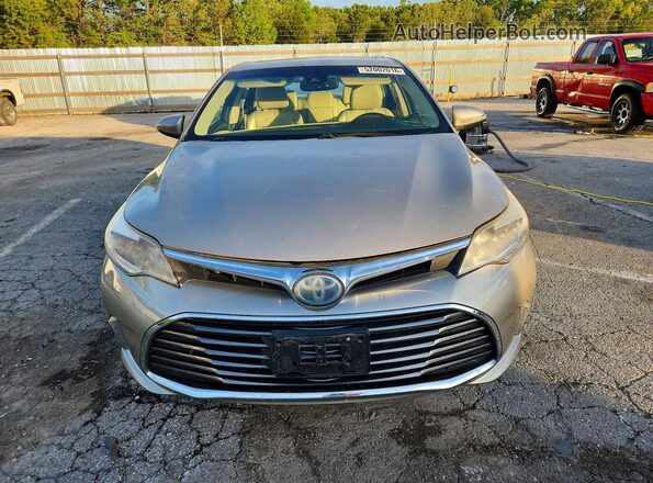 4T1BD1EB0JU063375 2018 TOYOTA AVALON Gold Front view