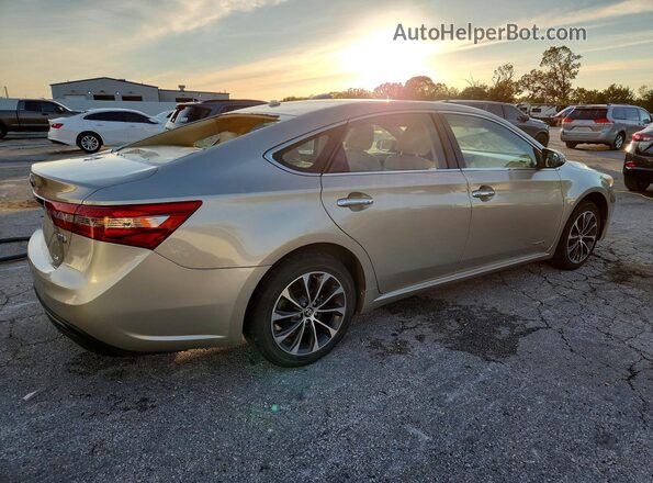 4T1BD1EB0JU063375 2018 TOYOTA AVALON Gold Rear right